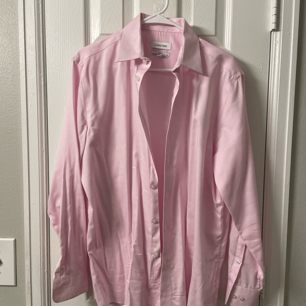 Calvin Klein Pink Dress Shirt
